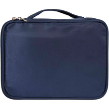 Load image into Gallery viewer, Muse GRS RPET make-up organiser — Navy (front)