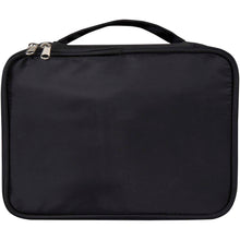 Load image into Gallery viewer, Muse GRS RPET make-up organiser — Black (front)