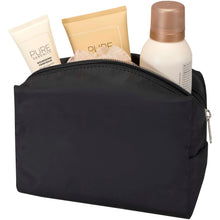 Load image into Gallery viewer, Muse GRS RPET toiletry bag  — Black (detail)