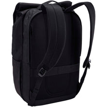 Load image into Gallery viewer, Case Logic Variate 17" recycled expandable roll-top laptop backpack — Black (back)