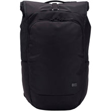 Load image into Gallery viewer, Case Logic Variate 17" recycled expandable roll-top laptop backpack — Black (front)