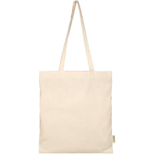 Load image into Gallery viewer, Odisha 140 g/m² OCS organic tote bag 7L  — Natural (front)