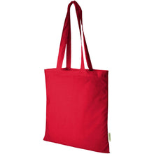 Load image into Gallery viewer, Odisha 140 g/m² OCS organic tote bag 7L  — Red