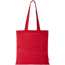 Load image into Gallery viewer, Odisha 140 g/m² OCS organic tote bag 7L  — Red (front)