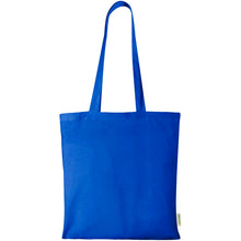 Load image into Gallery viewer, Odisha 140 g/m² OCS organic tote bag 7L  — Royal blue (front)