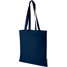Load image into Gallery viewer, Odisha 140 g/m² OCS organic tote bag 7L  — Navy