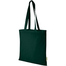 Load image into Gallery viewer, Odisha 140 g/m² OCS organic tote bag 7L  — Dark green