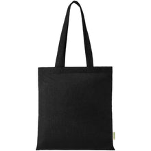 Load image into Gallery viewer, Odisha 140 g/m² OCS organic tote bag 7L  — Black (front)
