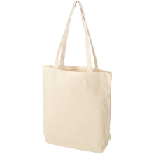 Load image into Gallery viewer, Odisha 180 g/m² OCS organic wide bottom tote bag 11L  — Natural