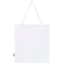 Load image into Gallery viewer, Odisha 180 g/m² OCS organic full gusset tote bag 14L  — White (back)