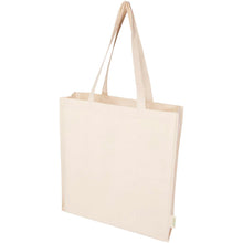 Load image into Gallery viewer, Odisha 180 g/m² OCS organic full gusset tote bag 14L  — Natural