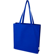 Load image into Gallery viewer, Odisha 180 g/m² OCS organic full gusset tote bag 14L  — Royal blue