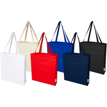 Load image into Gallery viewer, Odisha 180 g/m² OCS organic full gusset tote bag 14L  — group