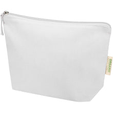 Load image into Gallery viewer, Odisha 180 g/m² OCS organic toiletry bag 1L  — White