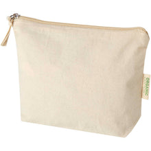 Load image into Gallery viewer, Odisha 180 g/m² OCS organic toiletry bag 1L  — Natural