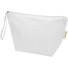 Load image into Gallery viewer, Odisha 180 g/m² OCS organic large accessory pouch 3L  — White