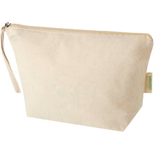 Load image into Gallery viewer, Odisha 180 g/m² OCS organic large accessory pouch 3L  — Natural