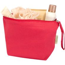 Load image into Gallery viewer, Odisha 180 g/m² OCS organic large accessory pouch 3L  — Red (detail)