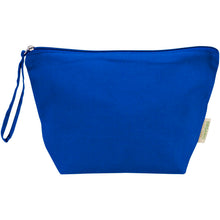 Load image into Gallery viewer, Odisha 180 g/m² OCS organic large accessory pouch 3L  — Royal blue (front)