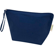Load image into Gallery viewer, Odisha 180 g/m² OCS organic large accessory pouch 3L  — Navy