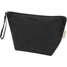 Load image into Gallery viewer, Odisha 180 g/m² OCS organic large accessory pouch 3L  — Black