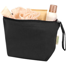 Load image into Gallery viewer, Odisha 180 g/m² OCS organic large accessory pouch 3L  — Black (detail)