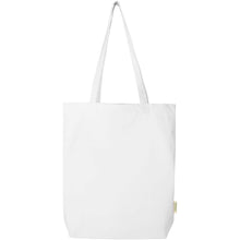 Load image into Gallery viewer, Odisha 270 g/m² OCS organic tote bag 10L  — White (front)