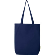 Load image into Gallery viewer, Odisha 270 g/m² OCS organic tote bag 10L  — Navy (front)