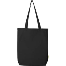 Load image into Gallery viewer, Odisha 270 g/m² OCS organic tote bag 10L  — Black (front)