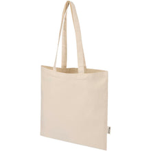 Load image into Gallery viewer, Peru Blend 180 g/m² GRS recycled cotton tote bag 7L — Natural
