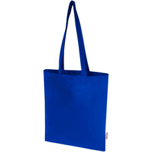 Load image into Gallery viewer, Peru Blend 180 g/m² GRS recycled cotton tote bag 7L — Royal blue