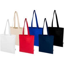 Load image into Gallery viewer, Peru Blend 180 g/m² GRS recycled cotton tote bag 7L — group
