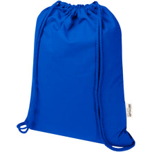 Load image into Gallery viewer, Peru Blend 180 g/m² GRS recycled drawstring bag 5L — Royal blue