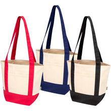 Load image into Gallery viewer, Sam 320 g/m² GRS recycled mini cotton tote bag — group