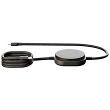 Load image into Gallery viewer, Zens Pro 2 140W USB-C 2-in-1 charging cable — Black (back)