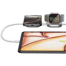 Load image into Gallery viewer, Zens Pro 3 140W USB-C 3-in-1 charging cable — White (detail)