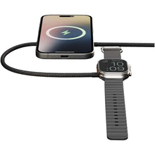 Load image into Gallery viewer, Zens Pro 2 15W dual charging cable — Black (detail)