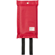 Load image into Gallery viewer, Margrethe emergency fire blanket — Red (back)
