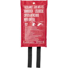Load image into Gallery viewer, Margrethe emergency fire blanket — Red (front)