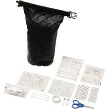 Load image into Gallery viewer, Alexander 30-piece first aid waterproof bag — Black