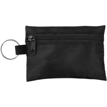 Load image into Gallery viewer, Valdemar 16-piece first aid keyring pouch — Black (front)