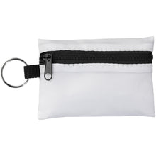 Load image into Gallery viewer, Valdemar 16-piece first aid keyring pouch — White (front)