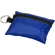 Load image into Gallery viewer, Valdemar 16-piece first aid keyring pouch — Royal blue (detail)