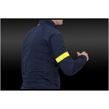Load image into Gallery viewer, RFX™ Lynne 34 cm reflective TPU safety slap wrap — Neon yellow (detail)
