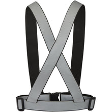 Load image into Gallery viewer, RFX™ Desiree reflective safety harness and vest — Black (back)