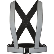 Load image into Gallery viewer, RFX™ Desiree reflective safety harness and vest — Black (front)