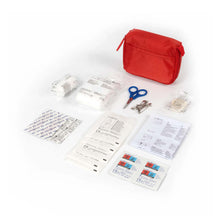 Load image into Gallery viewer, Basic 31-piece First Aid kit — Red