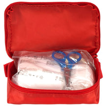 Load image into Gallery viewer, Basic 31-piece First Aid kit — Red (detail)