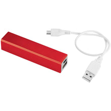Load image into Gallery viewer, Volt 2200 mAh power bank — Red (detail 2)