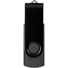 Load image into Gallery viewer, Rotate-metallic 4GB USB flash drive — Black (detail)